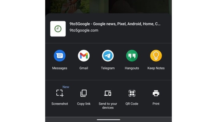 Chrome For Android Adds An Integrated Screenshot Tool As Well As An Editor In The Share Menu.